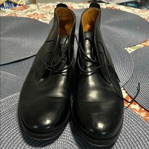Cole Haan Black Leather Men's Boots
